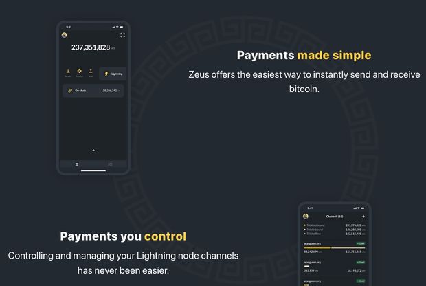 Zeus wallet is a great wallet to manage your lightning node.